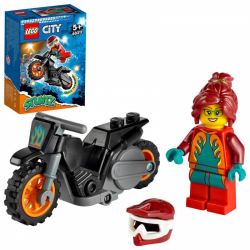 Obrázek LEGO<sup><small>®</small></sup> City 60311 - Ohnivá kaskadérská motorka