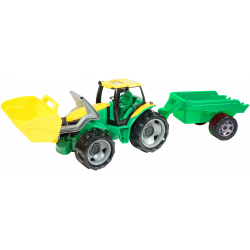 Obrázek Traktor sa lyžicou 60cm a prívesom 45cm plast