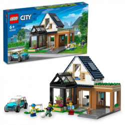 Obrázek LEGO<sup><small>®</small></sup> City 60398 - Rodinný dům a elektromobil
