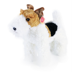 Obrázek plyšový pes foxterier Dášenka stojící, 30 cm