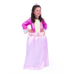 Obrázek Dětský kostým Princezna růžový kvítek (M)