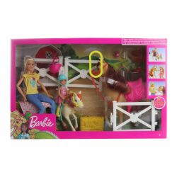 Obrázek Barbie Herní set s koníky FXH15