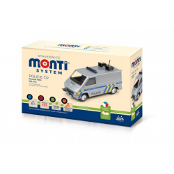 Obrázek Stavebnice Monti System MS 27,5 Policie ČR Renault Trafic 1:35 v krabici 22x15x6cm