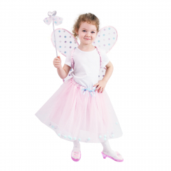 Obrázek Dětský kostým tutu sukně růžová víla se svítícími křídly e-obal