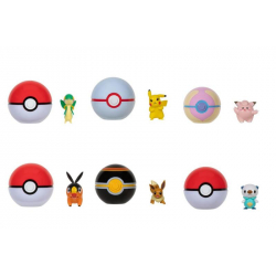 Obrázek Pokémon Poké Ball Clip n Go Asst.