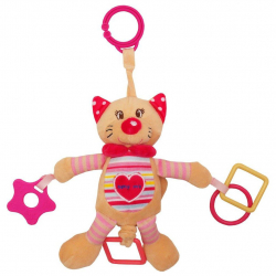 Obrázek Plyšová hračka s vibrací Baby Mix kočka