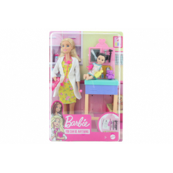 Obrázek Barbie Povolání herní set dětská doktorka blondýna GTN51