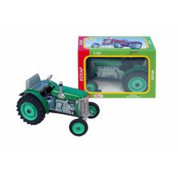 Obrázek Traktor Zetor grün auf Schlüsselmetall 14cm 1:25 Kovap