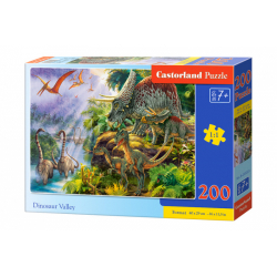 Obrázek Puzzle Castorland 200 dílků - Údolí dinosaurů
