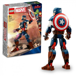 Obrázek LEGO<sup><small>®</small></sup>® Marvel 76258 - Sestavitelná figurka: Captain America
