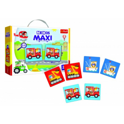Obrázek Pexeso Maxi Vozidla 24 kusů společenská hra v krabici 37x29x6cm 24m+