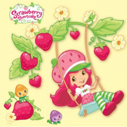 Obrázek Omalovánka  čtvercová Strawberry