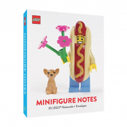 Obrázek Chronicle Books LEGO<sup><small>®</small></sup>® Notes 20 poznámkových lístků k mini figurce
