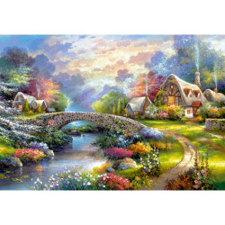 Obrázek Puzzle 1000 dílků - Most v krajině