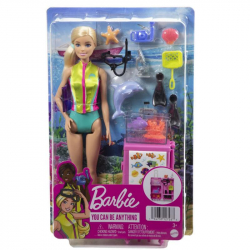 Obrázek Barbie MOŘSKÁ BIOLOŽKA HERNÍ SET