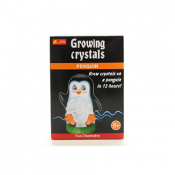 Obrázek Rostoucí krystaly tučňák