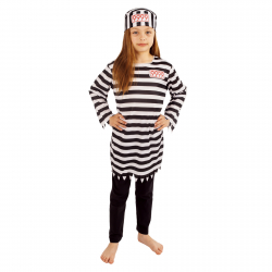 Obrázek Dětský kostým vězenkyně (M) e-obal