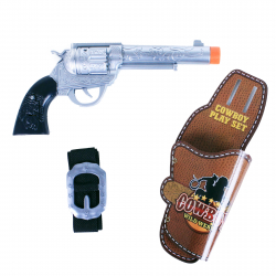 Obrázek Kovbojská pistole v pouzdře se zvukem