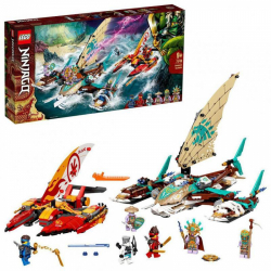 Obrázek LEGO<sup><small>®</small></sup> Ninjago 71748 - Souboj katamaránů na moři