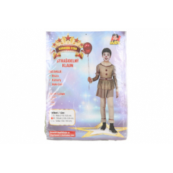 Obrázek Šaty na karneval - strašidelný klaun 120-130 cm