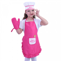 Obrázek Dětský kostým kuchařka s příslušenstvím