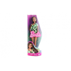 Obrázek Barbie Modelka-limetkové šaty s puntíky HPF76 TV