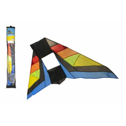 Obrázek Drak létající nylon delta 183x81cm barevný v sáčku