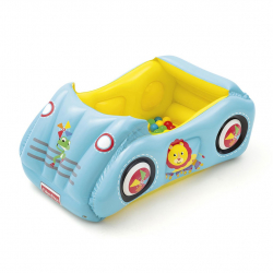 Obrázek Dětské nafukovací autíčko Fisher-Price s míčky 119x79x51 cm