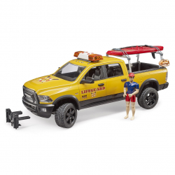 Obrázek Bruder Dodge RAM pobřežní hlídky se záchranářem a příslušenstvím