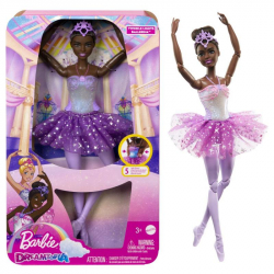 Obrázek Barbie SVÍTÍCÍ MAGICKÁ BALETKA S FIALOVOU SUKNÍ