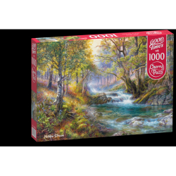 Obrázek Puzzle Cherry Pazzi 1000d. Potok v lese