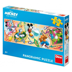 Obrázek Dino Puzzle Mickey s kamarády sportují 150 dílků
