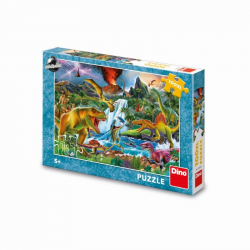 Obrázek BOJ DINOSAURŮ 100 XL Puzzle