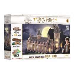 Obrázek Stavějte z cihel Harry Potter - Velká síň stavebnice Brick Trick v krabici 40x27x9cm