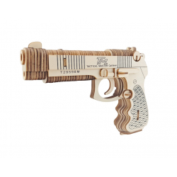 Obrázek Woodcraft Dřevěné 3D puzzle Pistole M92F
