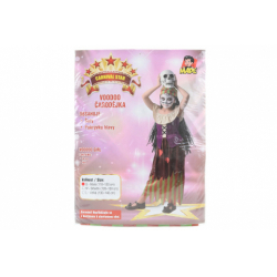 Obrázek Šaty na karneval - voodoo čarodějka 110-120 cm