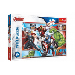Obrázek Puzzle Avengers 300dílků 60x40cm v krabici 40x27x4cm