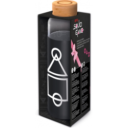 Obrázek Skleněná láhev s návlekem 585 ml, Squid Games