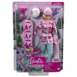 Obrázek Barbie ZIMNÍ SPORTY - SNOWBOARDISTKA