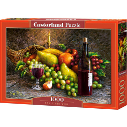Obrázek Puzzle Castorland 1000 dílků - Ovoce a víno