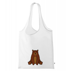 Obrázek Nákupní taška Tučňák a jeho kamarádi - #9 medvěd hnědý