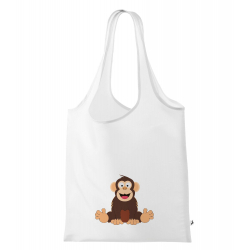 Obrázek Nákupní taška Veselá zvířátka - Šimpanz