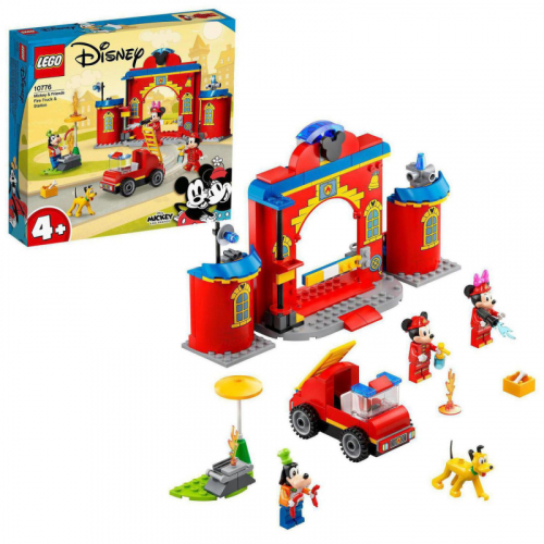LEGO Mickey & Friends 10776 - Hasičská stanice a auto Mickeyho přátel