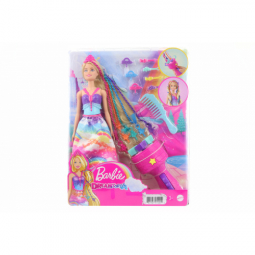 Obrázek Barbie Princezna s barevnými vlasy herní set GTG00 TV 1.-31.12.
