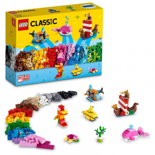 Obrázek LEGO<sup><small>®</small></sup> Classic 11018 - Kreativní zábava v oceánu