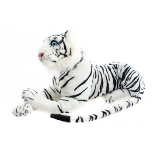 Plyš Tygr bílý 70 cm - Cena : 538,- Kč s dph 