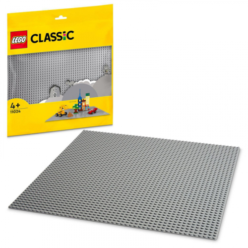 LEGO Classic 11024 - Šedá podložka na stavění