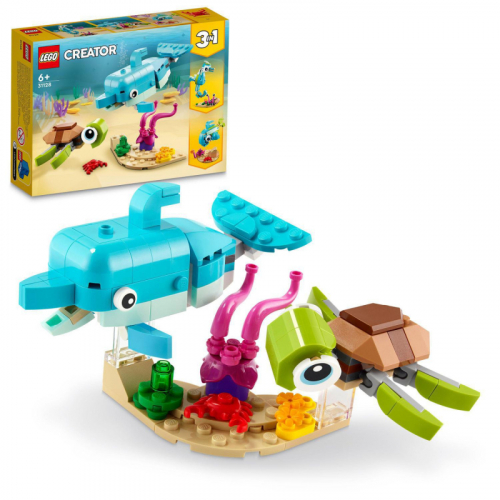 Lego Creator 31128 - Delfín a želva