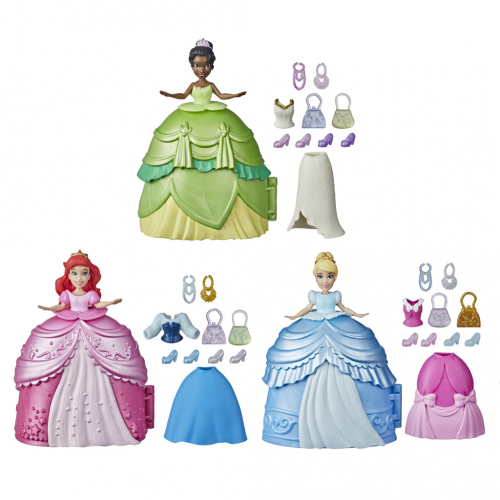 Obrázek Disney Princess panenka se zázračnými šaty - různé druhy