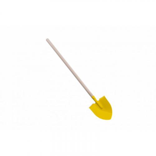 Obrázek Rýč špičatý žlutý s násadou kov/dřevo 83cm nářadí